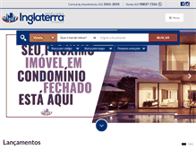 Tablet Screenshot of imobiliariainglaterra.com.br